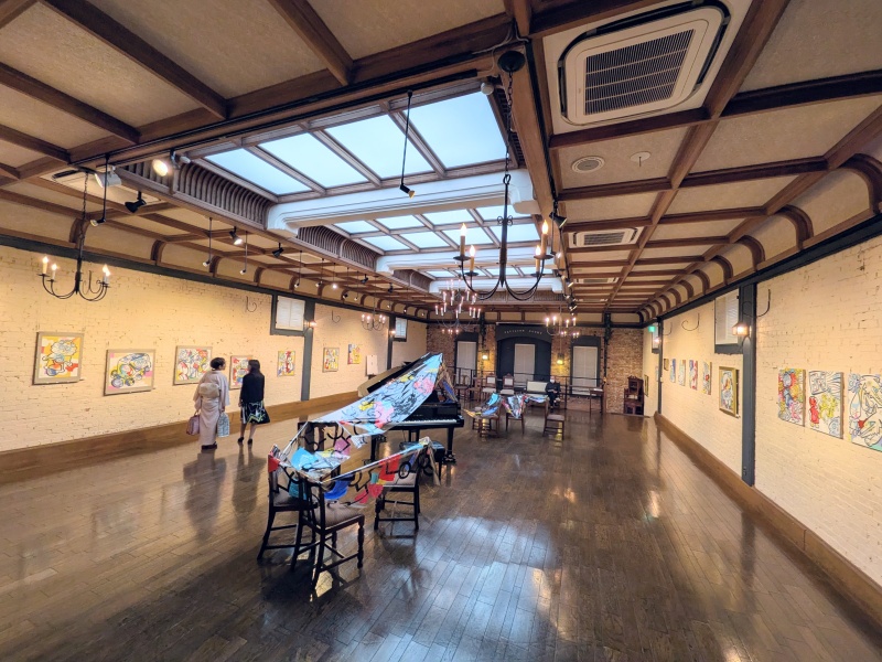 芸術家による音楽会と特別個展 事例写真1枚目