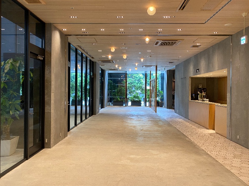 会場後方からの景色