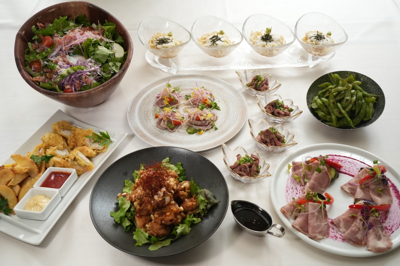 【SUMMER PLAN】今だけのハイボール×選りすぐりの夏グルメ

｜予約特典｜
　会場ベストサーチからのご予約で「本日のカルパッチョ」「牛肉のたたき」人数分をWプレゼント