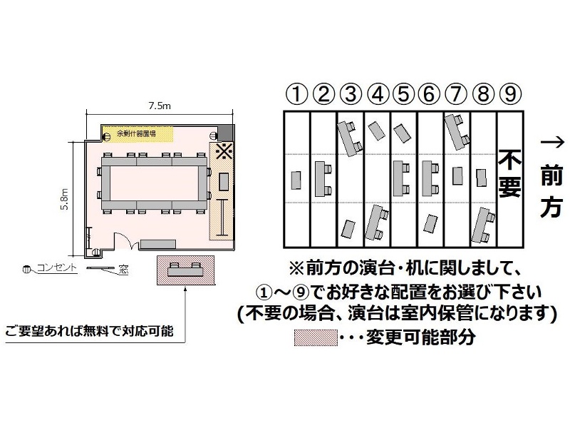 カンファレンスルーム2D