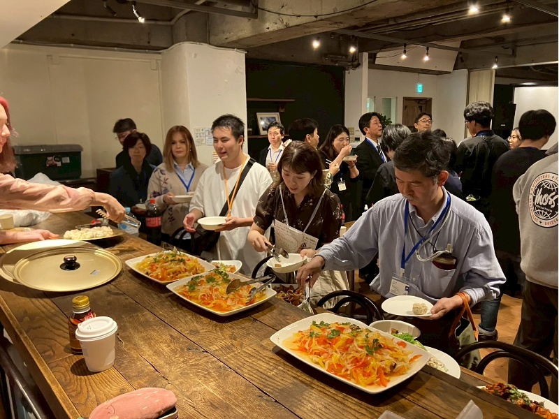 キッチンを使用した飲食持ち込み懇親会 事例写真2枚目