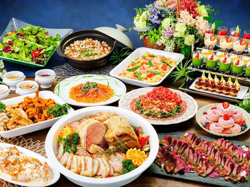 【貸切宴会】～プレミアムコース～ 料理13品ビュッフェ+選べる飲み放題+開催特典！