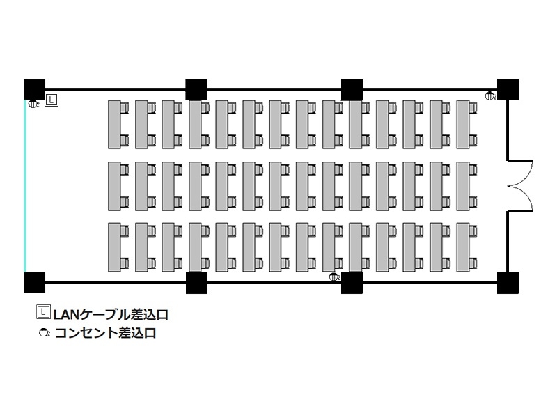 スクール : 最大84名