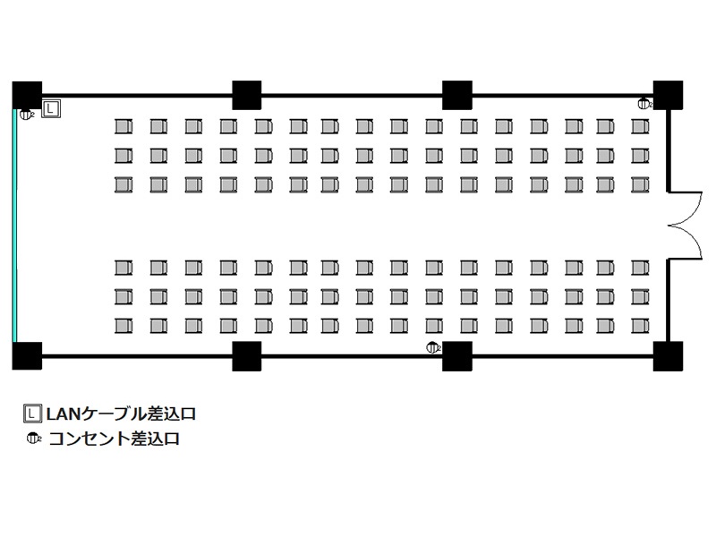シアター : 最大84名
