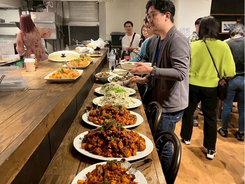 キッチンを使用した飲食持ち込み懇親会 事例写真3枚目
