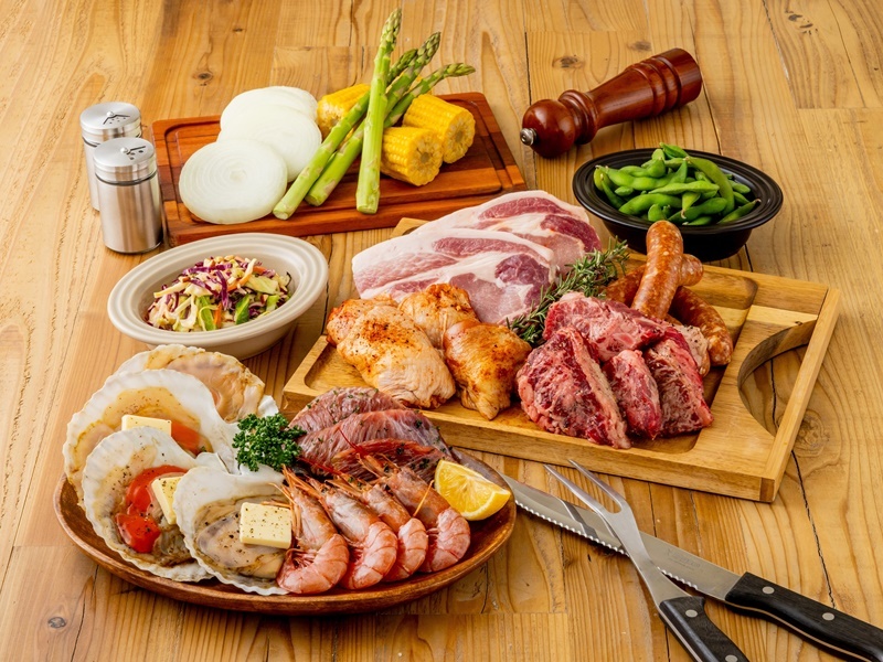 団体様専用♪surf&turfBBQコース<12品>2時間飲み放題