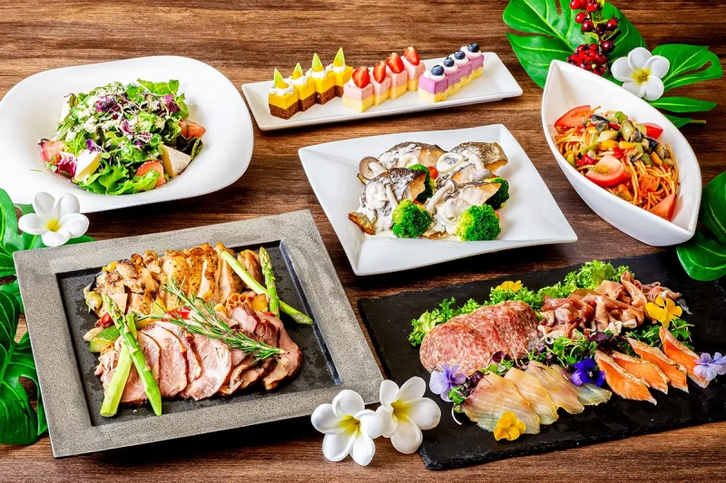 【12月限定】 貸切忘年会~シーズンビュッフェプラン~ 料理8品+選べる飲み放題+開催特典
