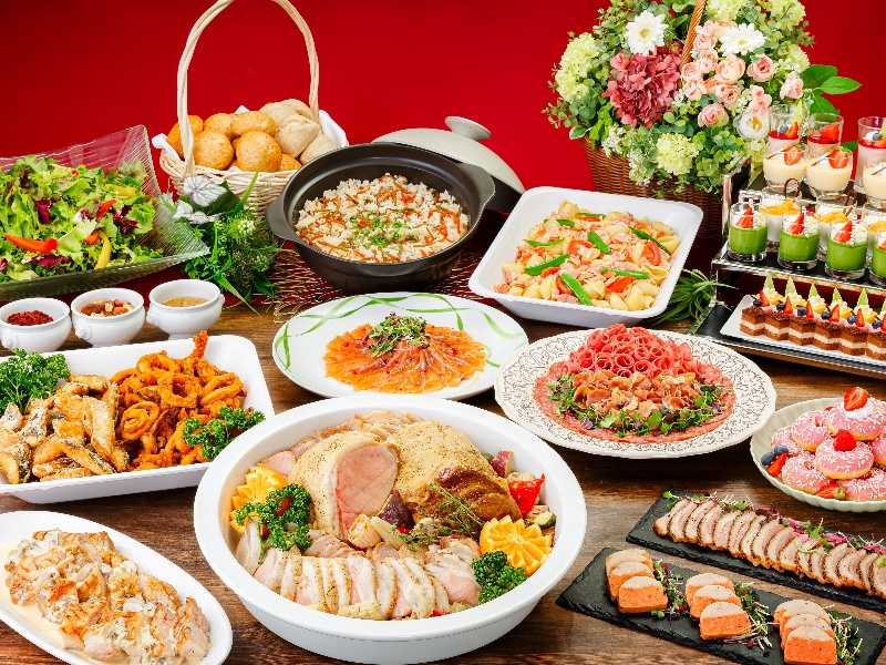 ~アップグレードビュッフェプラン~ 料理10品+選べる飲み放題+開催特典