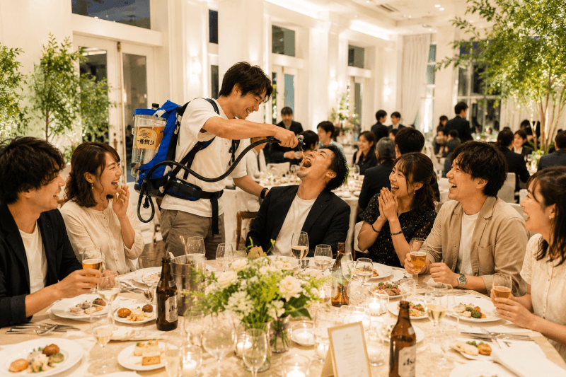 【7,000円～企業・会社宴会パーティープラン】
プロジェクター／ワイヤレスマイク／音響照明設備／乾杯スパークリング人数分無料！！