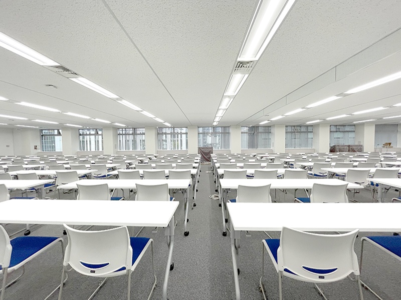 おすすめ用途:セミナー、イベント会場、展示会、学会、懇親会、社員研修、試験会場 等