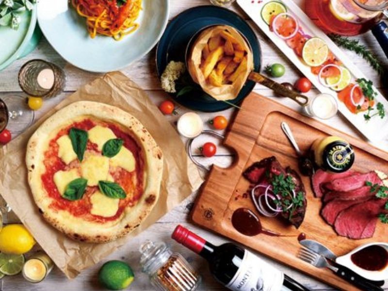 【内容盛りだくさんベーシックプラン】料理12品+フリードリンク