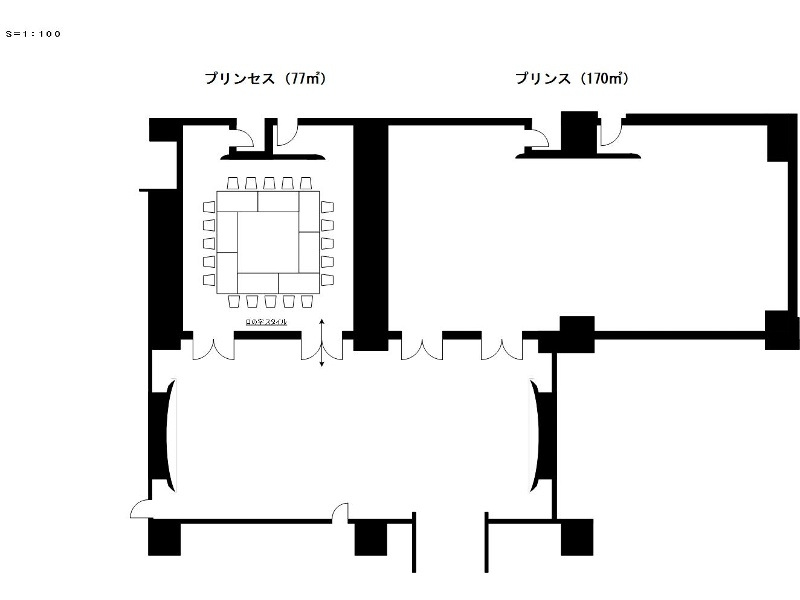 ロの字レイアウト