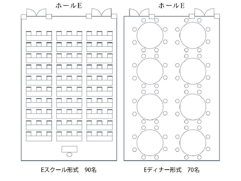 ホールE