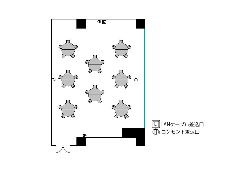 着席（正餐）：最大40名