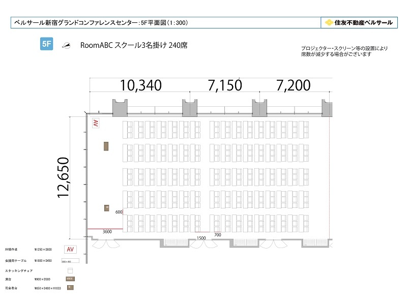 Room A+B+C 