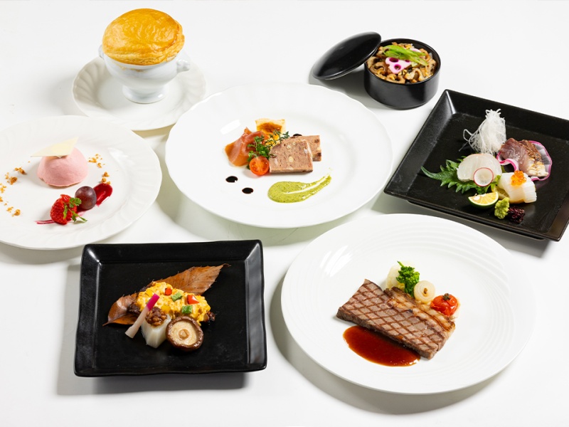 【取引先との懇親会や式典後の会食におすすめ】和洋折衷コース料理プラン
