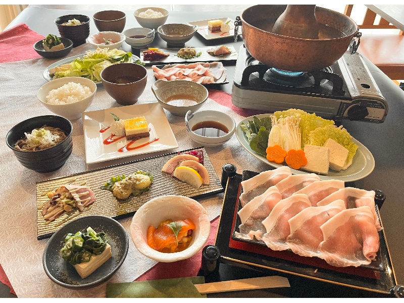 信州豚のしゃぶしゃぶプラン