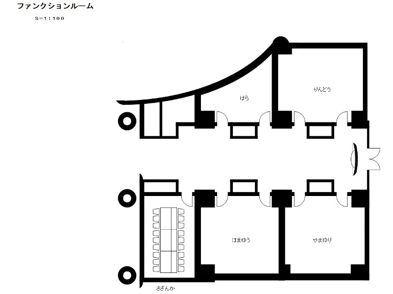 流しレイアウト