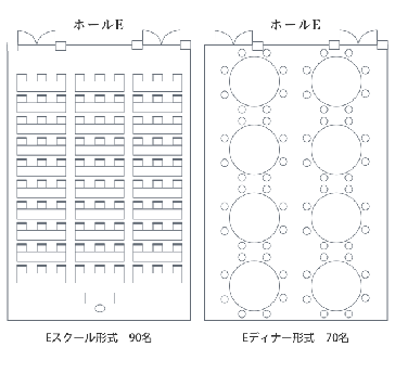 ホールE