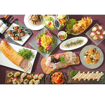往復送迎バス￥50,000割引！会社や駅から楽々アクセス
『忘＆新年会　ビュッフェ・卓盛りプラン』