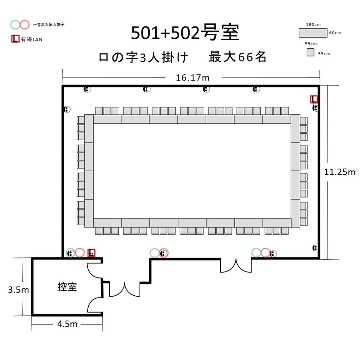 航空会館ビジネスフォーラム　501＋502号室
