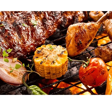 テラスBBQプラン：BBQお料理／2時間飲み放題付