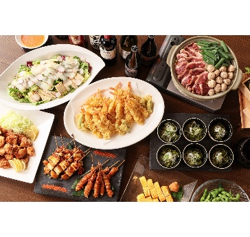 秋の大皿盛りプラン！2時間飲み放題付プラン