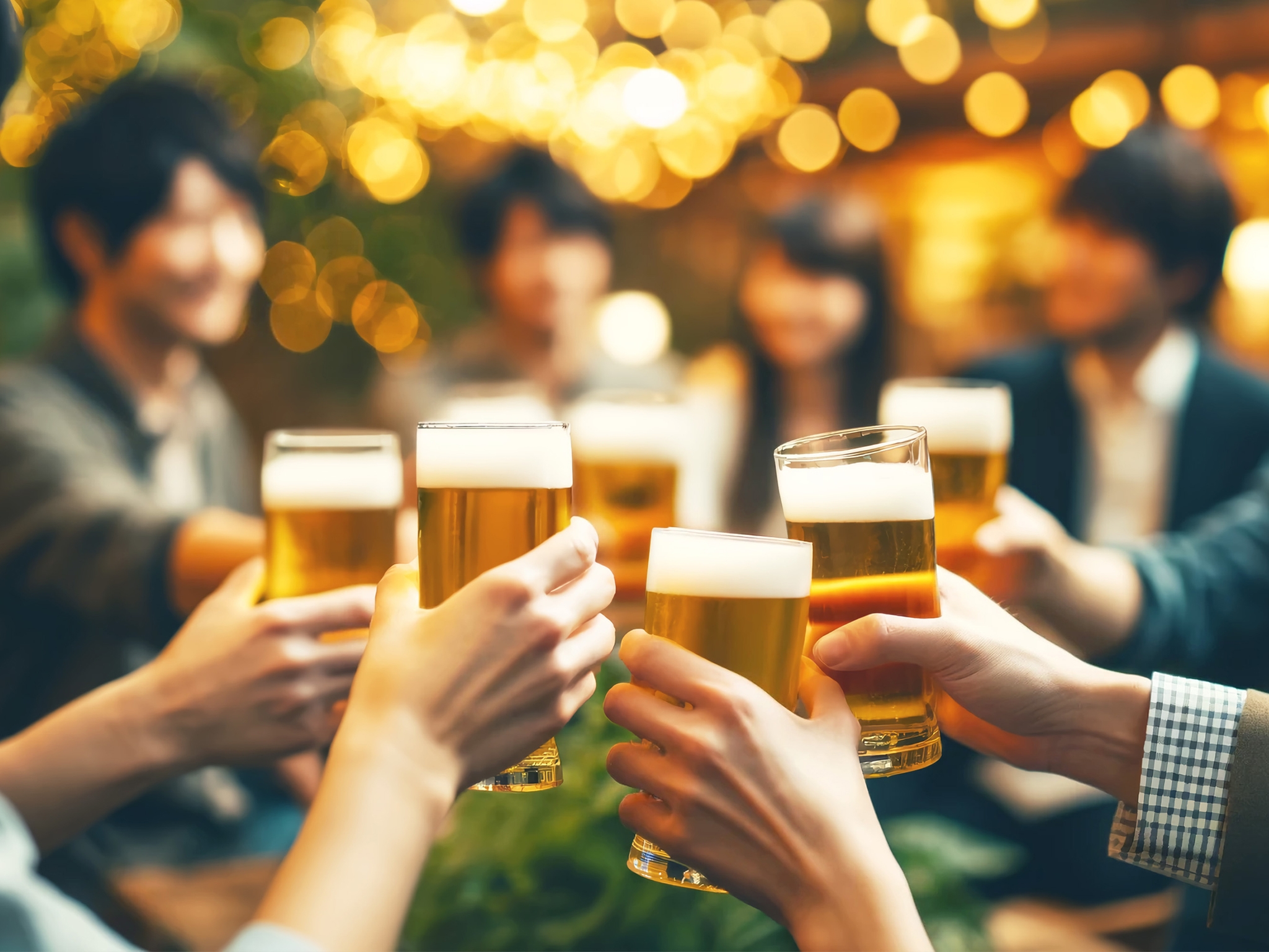＼幹事さん必見！／忘年会パーティープラン【トータル3時間＋お料理6品＋スパークリングワインも含めた飲み放題付き】