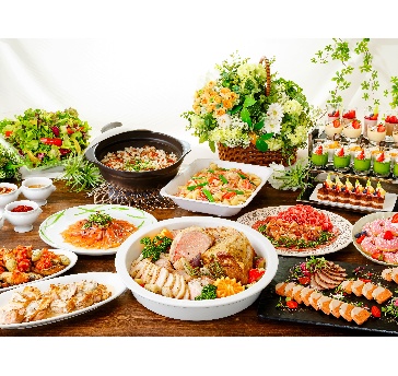 ～ビュッフェ形式　スタンダードコース～ 料理10品+選べる飲み放題+開催特典
