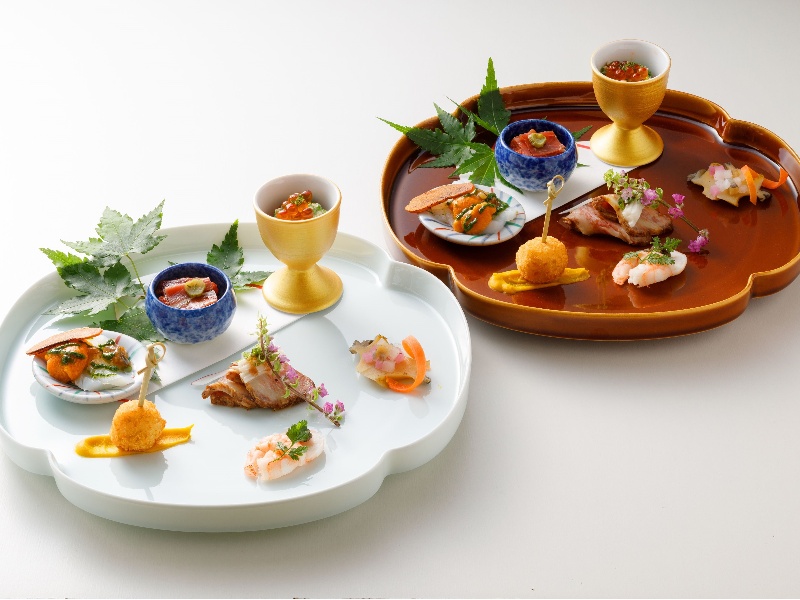 お料理は、お箸で食べられる｢懐石フレンチ｣