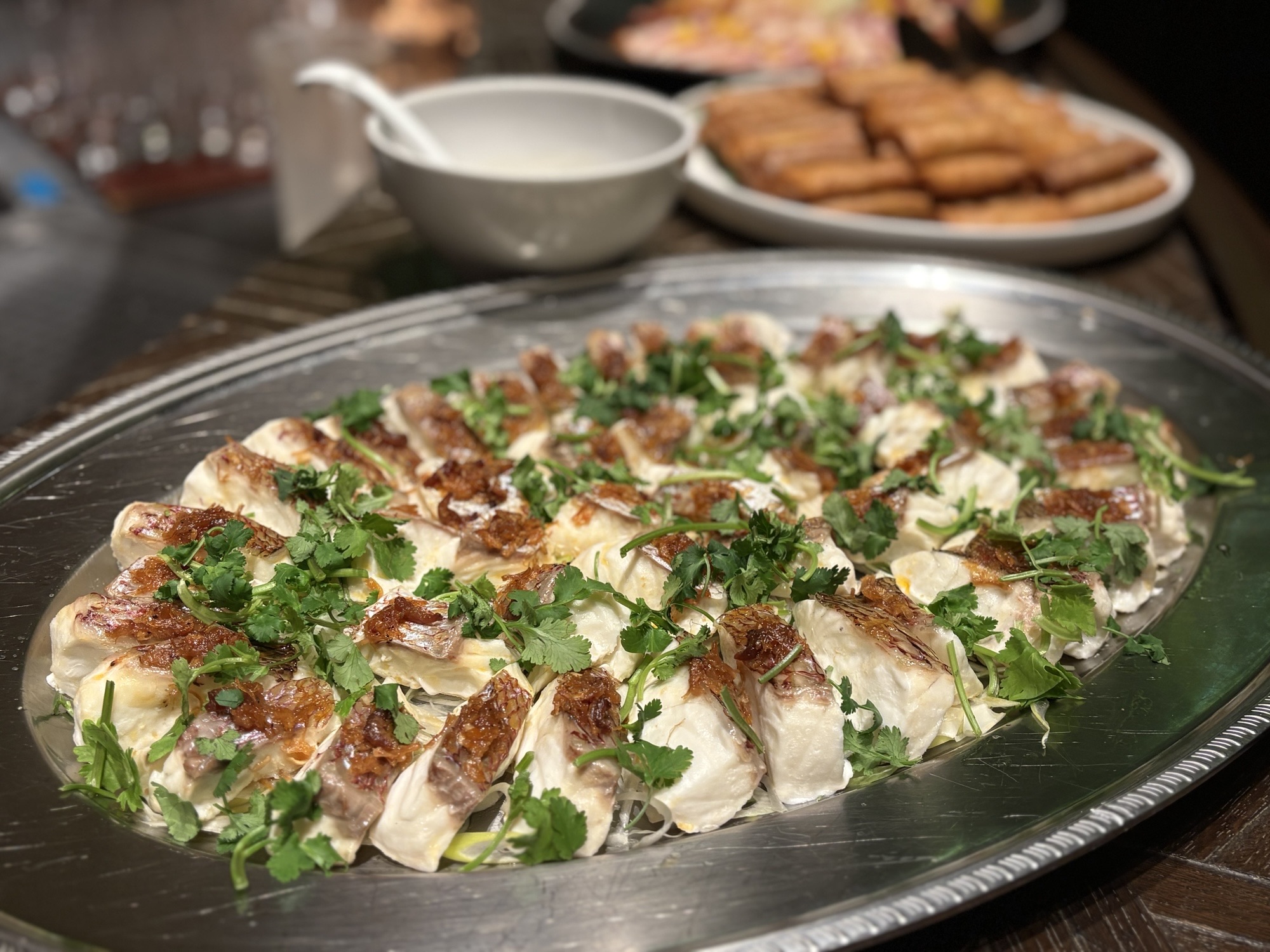 【貸切宴会】Luxury Course｜真鯛の香草蒸し・紅茶鴨のスモーク・鯛めし＋2h飲み放題付き