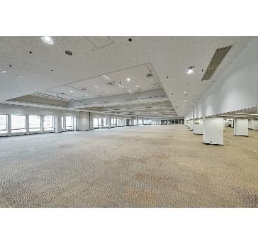 ■＜Ａ/Ｂ/Ｃホール＞ 大阪市内でも圧倒的広さ！3ホール最大2877㎡の展示ホール