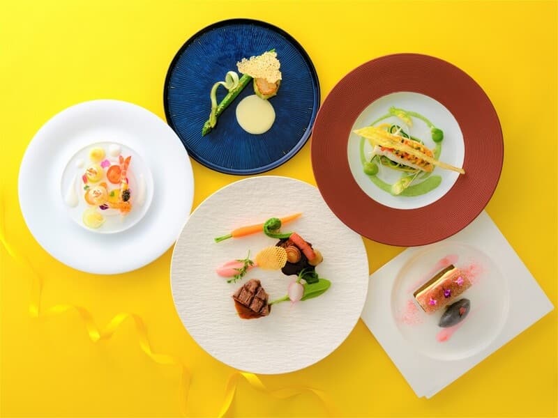 【お料理】
イメージです。
※季節によりメニュー変更いたしますのでご注意ください。
