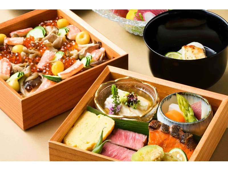 和食ランチ一例
（弁当お重のご提供数には限りがございます）
