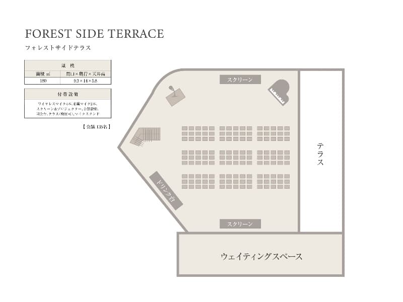 フォレストサイドテラス
シアター形式