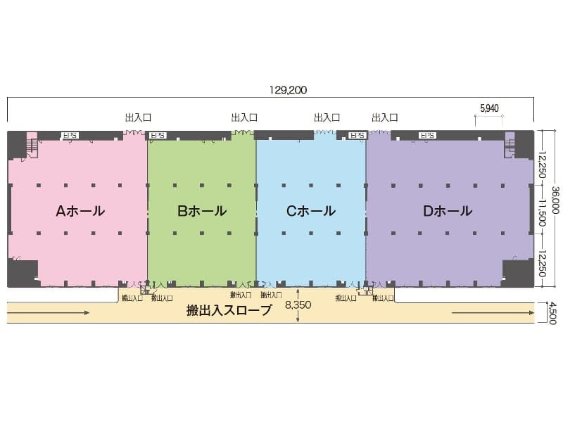 第一展示場レイアウト図