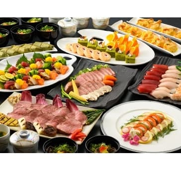 同窓会や各種懇親会、忘年会・新年会・歓迎会・送別会・納涼会・結納・法要など様々なシーンにご対応可能です。 お食事もビュッフェからコースまでお客様のご要望に応じてご用意します。

