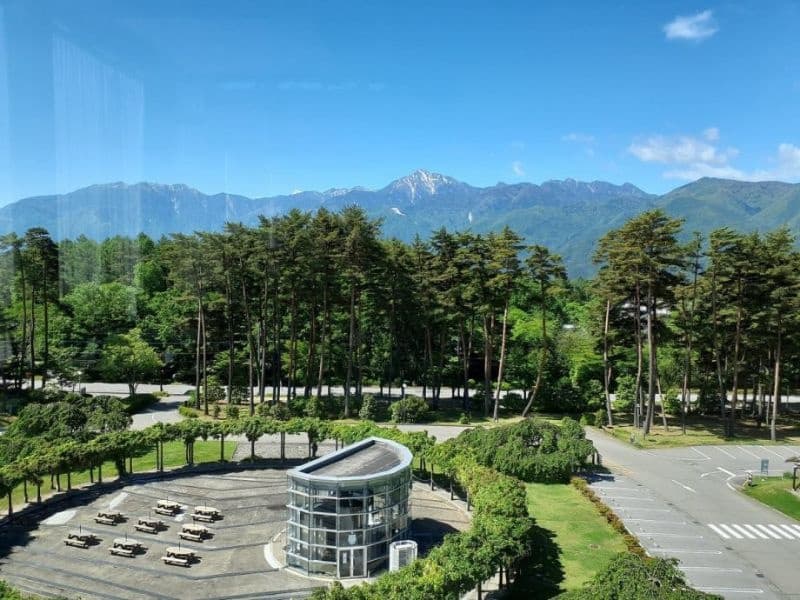 展望レストランからの風景