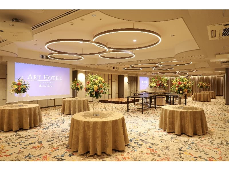 3階「日向」338㎡（3分割可）立食宴会