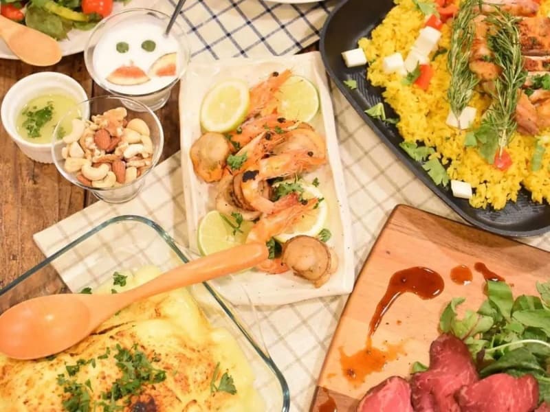 パーティーを彩る自慢の料理をご用意しています。