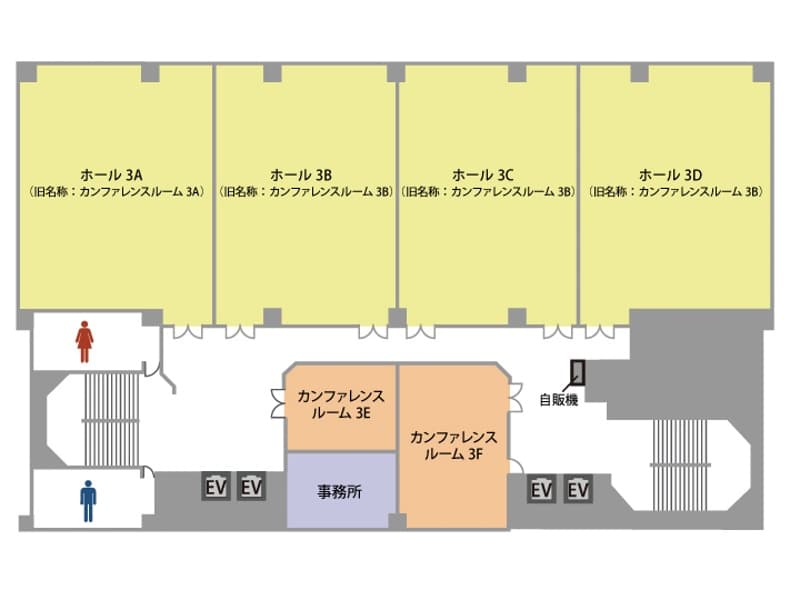 3階フロアー図