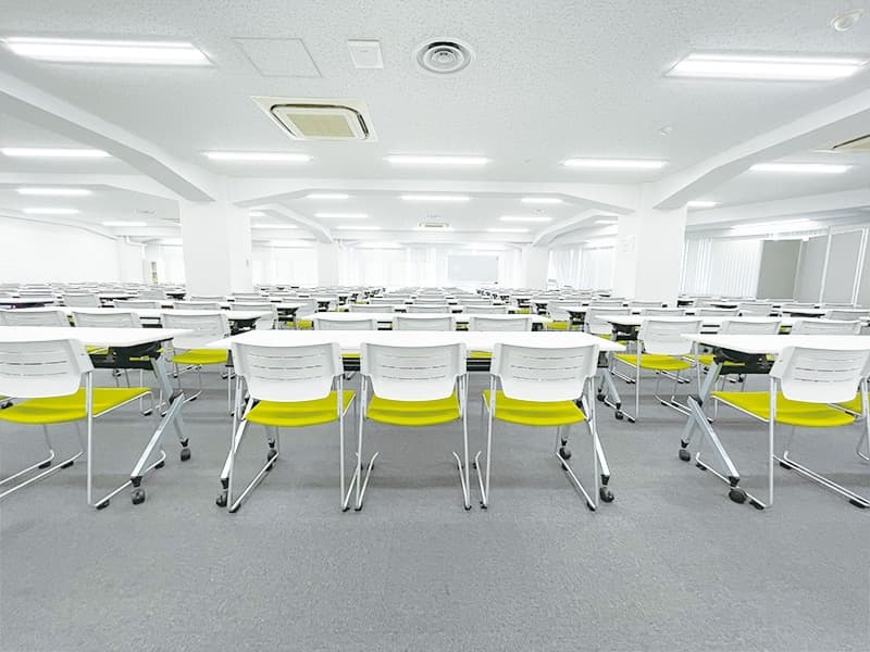 おすすめ用途：セミナー、イベント会場、展示会、学会、懇親会、社員研修、試験会場 等