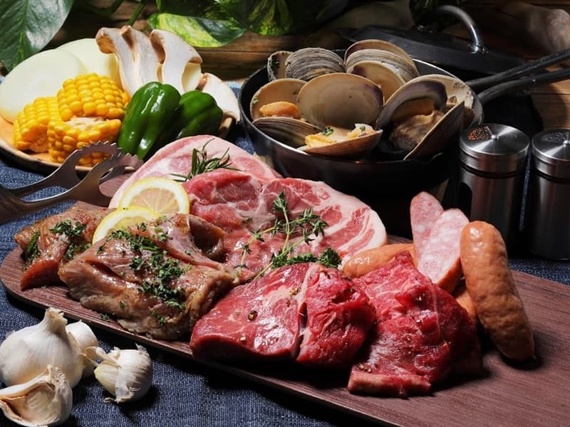 ステーキ浜焼き