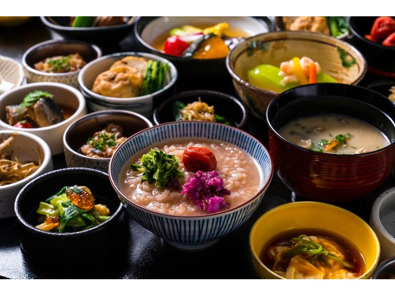 朝食（イメージ）京会席料理をブッフェスタイルでお楽しみください（レストラン利用）