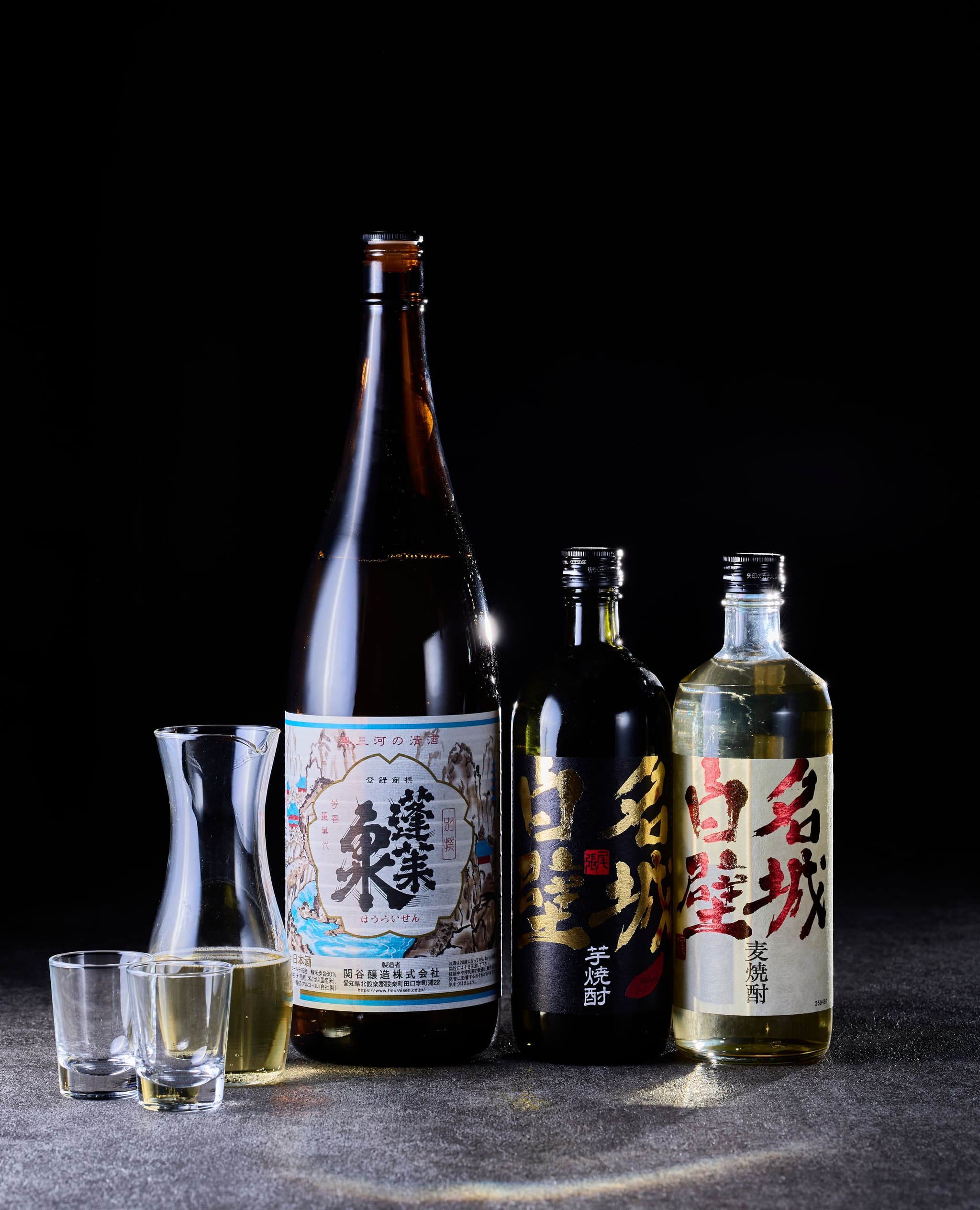 フリードリンクでは愛知県の銘酒を選択可能