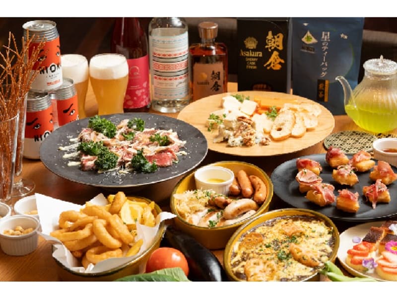 大名に3月28日にOPENした野菜をおいしく、楽しくがテーマのベジタブルライフカフェでもご宴席可能。