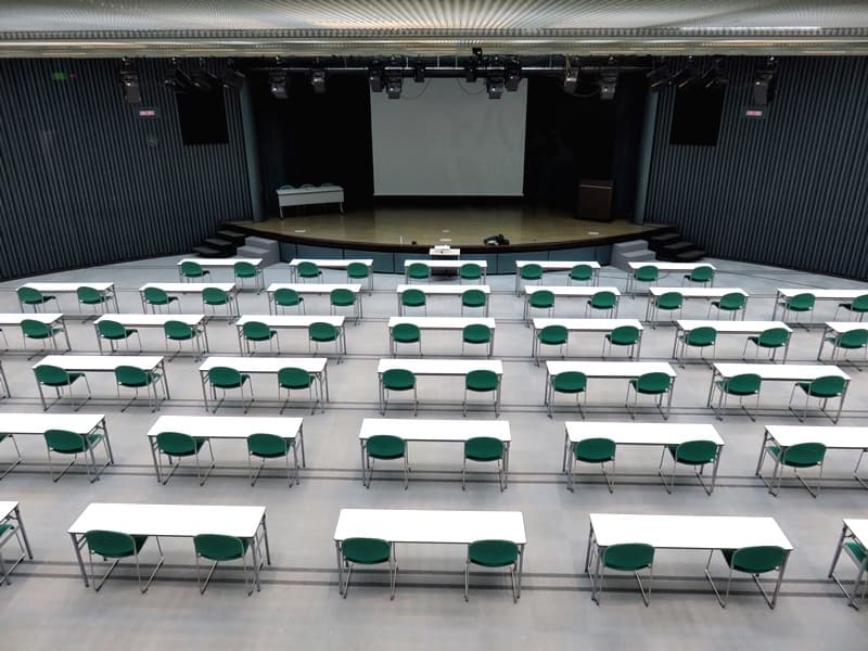 オーバル80台スクール2人掛け