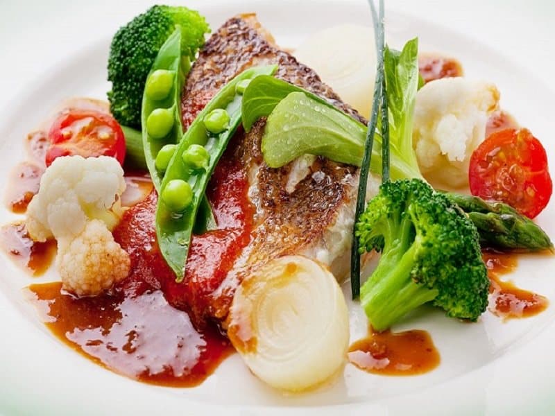 フランス料理～魚料理一例～