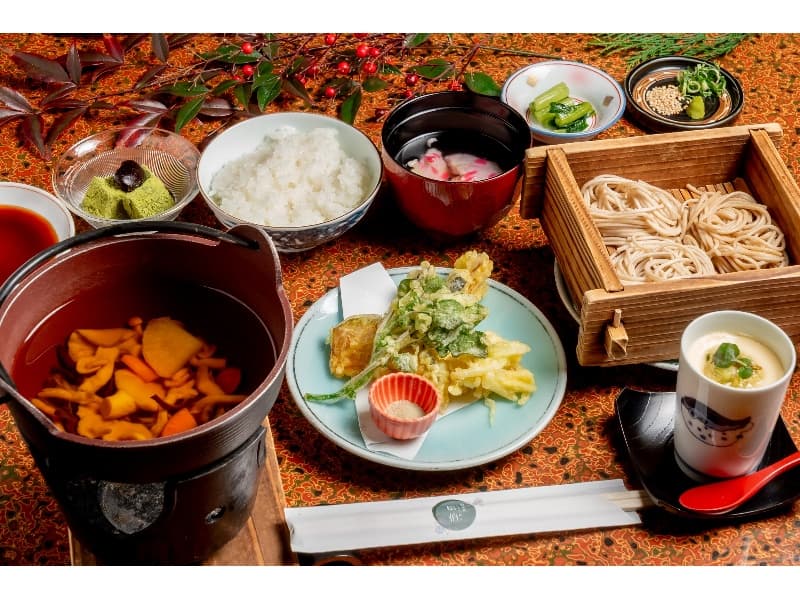 イメージ画像　　美味少量　パターン②
昔ながらの郷土料理を提供しております。
学生団体・合宿関連の料理内容は異なります。