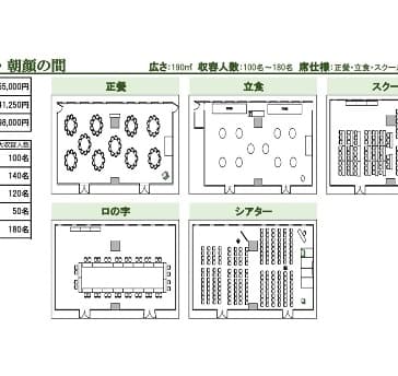 様々なレイアウト変更可能が可能です
